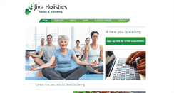 Desktop Screenshot of jivaholistics.com